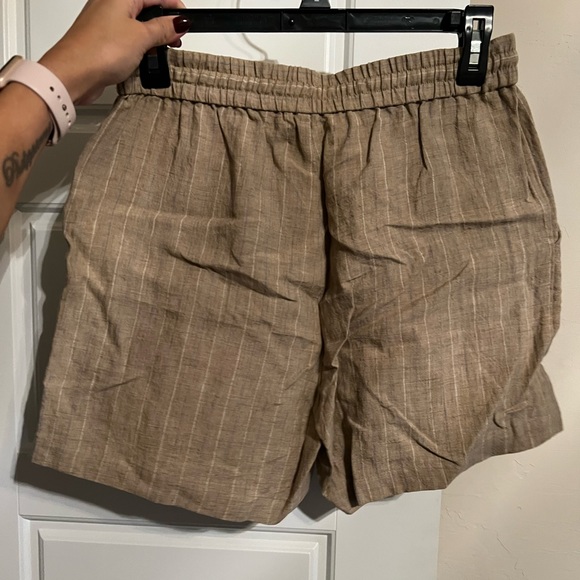 209wst38 Khaki Drawstring Shorts - Picture 4 of 4